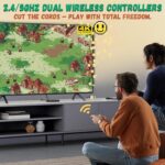 Wireless Retro Game Console, Retro Game Stick with Built-in 23 Emulators, 20,000+ Games, 4k Hdmi Output, and 2.4GHz Wireless Controller, Plug and Retro Play Video Games for Tv (64 GB) - Image 4