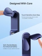 JISULIFE Handheld Mini Fan, 3 IN 1 USB Rechargeable Portable Fan [12-19 Working Hours] with Power Bank, Flashlight, Pocket Design for Travel/Summer/Concerts/Lash, Gifts for Women (Dark Blue) - Image 8