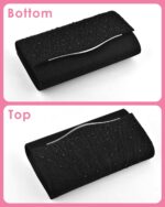 TINDTOP Clutch Purses for Women, Formal Evening Bags Suede Shoulder Envelope Party Handbags Wedding Cocktail Prom Clutches - Image 8