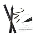 Waterproof Liquid Eyeliner Long Lasting&Smudgeproof Eye Liner 2 Packs Precise Eyeliner Pen for All Day with Slim Tip, Black, by SEILANC - Image 5