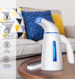 OGHom Steamer for Clothes, Handheld Clothing Steamer for Garment, 240ml Big Capacity 700W Portable Travel Steam Iron (Blue) - Image 3