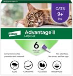 Advantage II Large Cat Vet-Recommended Flea Treatment & Prevention | Cats Over 9 lbs. | 6-Month Supply - Image 2