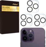 Ailun 3 Pack Camera Lens Protector for iPhone 16 Pro / 14 Pro & iPhone 16 Pro Max / 14 Pro Max,Tempered Glass,9H Hardness,Anti-Scratch,Case Friendly[Does not Affect Night Shots] - Image 2