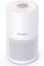 Air Purifiers for Bedroom, FULMINARE H13 True HEPA Air Filter, Quiet Air Cleaner With Night Light,Portable Small Air Purifier for Home, Office, Living Room - Image 2