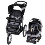 Baby Trend Expedition® Jogger Travel System with EZ Flex-Loc® Infant Car Seat, Millenium White - Image 2