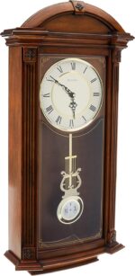 Bulova C4331 Hartwick Chiming Clock, Walnut 29.75 x 14 x 5.5 - Image 2