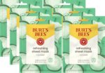 Burt's Bees Refreshing Sheet Face Mask with Cucumber, Pack of 6 - Image 2