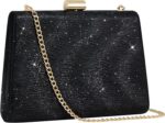CHUNLI Clutch Purses for Women, Sparkly Evening Bag with Detachable Chain for Weddings, Proms, Formal and Parties - Image 2
