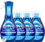 Dawn Platinum Powerwash Dish Spray, Dish Soap Liquid, Fresh Scent Bundle, 1 Spray (16oz) + 3 Refills (16oz each)(Pack of 4) - Image 2