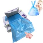 Disposable Diaper Bag for Baby, Diaper Sacks Cover the Incontinence Odor Really, Fresh Light Baby Powder Faint Scent, 540 Counts 180 Bags, Blue - Image 2
