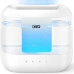 Dreo Humidifiers for Bedroom, 4L Top Fill for Large Room, 36H Runtime, 28 dB Quiet Supersized Cool Mist Air Humidifier for Baby Nursery, Plants, Indoor, Night Light, Easy to Clean & Fill - Image 2