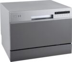 EdgeStar DWP63 21-5/8 Inch Wide 6 Place Setting Countertop Dishwasher - Silver - Image 2