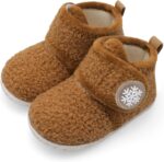 FEETCITY Baby Booties Girls Boys Infant Slippers First Walkers Shoes Warm Socks Newborn Crib Shoes - Image 2