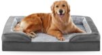 FURTIME Orthopedic Dog Beds Large Sized Dog, XL Washable Dog Sofa Bed for Large Dogs, Comfy Supportive Egg-Crate Foam Pet Couch Bed with Removable Cover, Waterproof Lining and Nonskid Bottom - Image 2