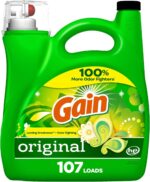 Gain Liquid Laundry Detergent, Original Scent, 154 fl oz, 107 loads, Freshness + Odor Fighting, High efficiency washing machine iquid cleaning soap - Image 2