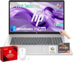 HP 17.3 Touchscreen Laptop Computer for Business, 17.3" 250 nits Anti-Glare Display, Ryzen 5 7430U(UP to 4.3GHz), 64GB RAM+2TB SSD, Windows 11 Pro, Fast Charge, AI Copilot Key, w/Redragon Bundle - Image 2