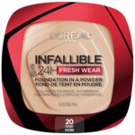 L'Oreal Paris Infallible Fresh Wear Foundation in a Powder, Up to 24H Wear, Ivory, 0.31 oz. - Image 2