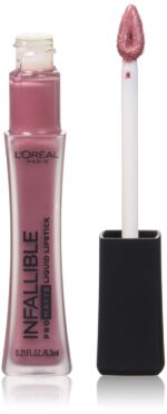 L'Oreal Paris Infallible Pro Matte Liquid Lipstick - Up to 16HR Wear, Petal Potion, 0.21 fl oz - Image 2