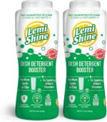 Lemi Shine Natural Dish Detergent Booster - Hard Water Stain Remover - Multi-Use Citric Acid Cleaner - 24 oz (2 Pack) - Image 2