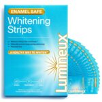 Lumineux Teeth Whitening Strips - 21 Treatments - Peroxide Free - Enamel Safe for Whiter Teeth - Whitening Without The Sensitivity - Dentist Formulated - Sensitivity - Image 2