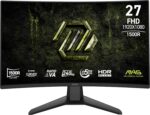 MSI MAG 274CF X24 27-inch 1920 x 1080 (FHD) Gaming Monitor, 240Hz, AMD Adaptive-Sync, HDR Ready, HDMI, VGA Port, VESA Mountable, Tilt, 4-Side Slim Bezel, 0.5ms, Black - Image 2