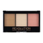 Makeup Revolution Ultra Sculpt & Contour Kit, Contour Palette, Define Your Features, Vegan & Cruelty Free, Ultra Fair C01, 3.6g - Image 2