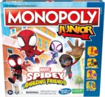 Monopoly Junior: Marvel Spidey and His Amazing Friends Edition Board Game for Kids Ages 5+, with Artwork from The Animated Series, Kids Board Games (Amazon Exclusive) - Image 2