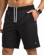 NY Threads Men's Athletic Shorts Quick Dry Loose-Fit Lightweight Running Workout Gym Shorts with Pockets - Image 2