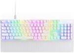 NZXT Function 2 Full-Size Wired Optical Gaming Keyboard - 8K Polling Rate - Linear Optical Switches - Adjustable Actuation - Double-Shot PBT Keycaps - RGB - Hot-Swappable - White - Image 2