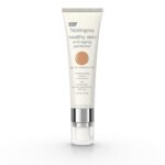 Neutrogena Healthy Skin Anti-Aging Perfector Tinted Facial Moisturizer and Retinol Treatment with Broad Spectrum SPF 20 Sunscreen with Titanium Dioxide, 50 Tan to Medium, 1 fl. oz - Image 2