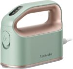 Newbealer Smart Steam Iron for Clothes - 1200W Professional-Grade Turbocharged 3 Steam & 3 Dry Heat Modes, 45s Heat-Up, 6oz Tank, Auto-Off, Nonstick Ceramic Soleplate for Home, RV & Hotel (120V Only) - Image 2
