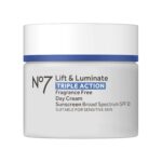 No7 Lift & Luminate Triple Action Face Cream - Fragrance Free Face Moisturizer with SPF 30 - Formulated with Anti Aging Collagen Peptides & Brightening Complex (1.69 Oz) - Image 2