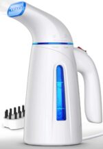 OGHom Steamer for Clothes, Handheld Clothing Steamer for Garment, 240ml Big Capacity 700W Portable Travel Steam Iron (Blue) - Image 2