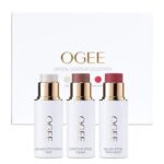 Ogee Face Stick Crystal Collection Trio - Contour Stick Makeup Collection - Certified Organic Contour Palette - Includes Bronzer Stick, Blush Stick & Highlighter Stick - Image 2