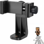 Phone Tripod Mount Adapter/Universal Tripod Cell Phone Holder, Fits Any Smartphone, 1/4" Standard Screw, Rotating Vertical and Horizontal, Compatible with iPhone, Samsung, Selfie Stick, Monopod - Image 2