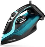 PurSteam SteamTech Elite 1750W Steam Iron, Digital Temp Control & LED Display, Ceramic Soleplate, Adjustable Steam, Self-Clean, Anti-Calc, Anti-Drip, Auto Shut-Off - Image 2
