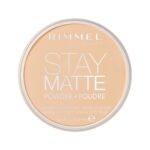 Rimmel London Stay Matte - 011 Creamy Natural - Pressed Powder, Lightweight, High Coverage, Shine Control, 0.49oz - Image 2