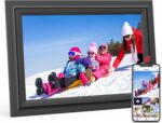 SAMMIX Digital Picture Frame 10.1 Inch WiFi Digital Photo Frame Electronic, IPS Touch Screen, 16GB, Tabletop&Wall-Mounted, Share Photos and Video with Uhale App, Birthday Gifts for Mom Women - Image 2