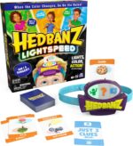 Spin Master Games, Hedbanz Lightspeed with Lights & Sounds, Classic Hedbanz with an Electronic Twist, 2-6 Players, Kids Games, Games for Family Night, for Ages 6 & Up - Image 2