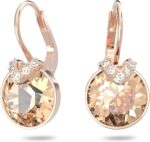Swarovski Bella V Crystal Earrings, Grey, Yellow, Clear, Rose Color Crystals, Part of the Swarovski Bella V Collection - Image 2