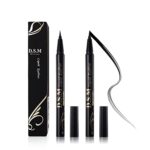 Waterproof Liquid Eyeliner Long Lasting&Smudgeproof Eye Liner 2 Packs Precise Eyeliner Pen for All Day with Slim Tip, Black, by SEILANC - Image 2