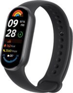 Xiaomi Smart Band 9 Global Version (2024) 1.62" Amoled Display | 233 mAh Battery | up to 21 Days of Battery Life | Over 150 Workout Modes | BT 5.4 | 50M Water Resistant - Midnight Black - Image 2