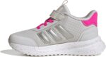 adidas Unisex-Kids X_PLR Path Elastic Lace, Dash Grey/Silver Metallic/Shock Pink, 2 - Image 2