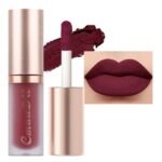 evpct 1Pcs Plum Wine Red Silky Velvet Matte Liquid Lipstick Lip Gloss Set for Women Long Lasting 24 Hours Color Stay Lipstick labiales matte larga duracion mate 24 horas originales 09# - Image 2