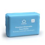 2,000pcs Disposable Face Masks- 3 Ply Breathable Mask For Adults - Blue (40 Packs of 50) - Image 3