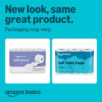 Amazon Basics 2-Ply Soft Toilet Paper, 30 Rolls (5 Packs of 6), Equivalent to 185 Regular Rolls, Packaging May Vary - Image 3