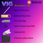 Dell Inspiron 15 3535 Touchscreen Laptop for Business and Student, 15.6" Full HD Anti-Glare Display, AMD Ryzen 7 7730U(8-Core), Windows 11 Pro, Copilot, Wi-Fi, 32GB RAM + 2TB SSD, W/Accessory Set - Image 3