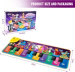 Kids Musical Piano Mats with 25 Music Sounds,Musical Toys Baby Floor Piano Keyboard Mat Carpet Animal Blanket Touch Playmat Early Education Toys for 1 2 3 4 5 6+ Year Girls Boys Toddlers - Image 5