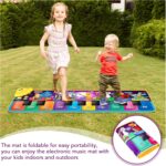 Kids Musical Piano Mats with 25 Music Sounds,Musical Toys Baby Floor Piano Keyboard Mat Carpet Animal Blanket Touch Playmat Early Education Toys for 1 2 3 4 5 6+ Year Girls Boys Toddlers - Image 6