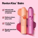 Revlon Kiss Tinted Lip Balm with SPF 20, Hydrating, Flavored, Infused with Natural Fruit Oils, 010 Tropical Coconut, 0.09 oz - Image 3